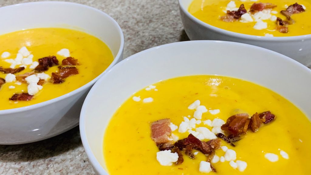 Pressure Cooker Butternut Squash Soup