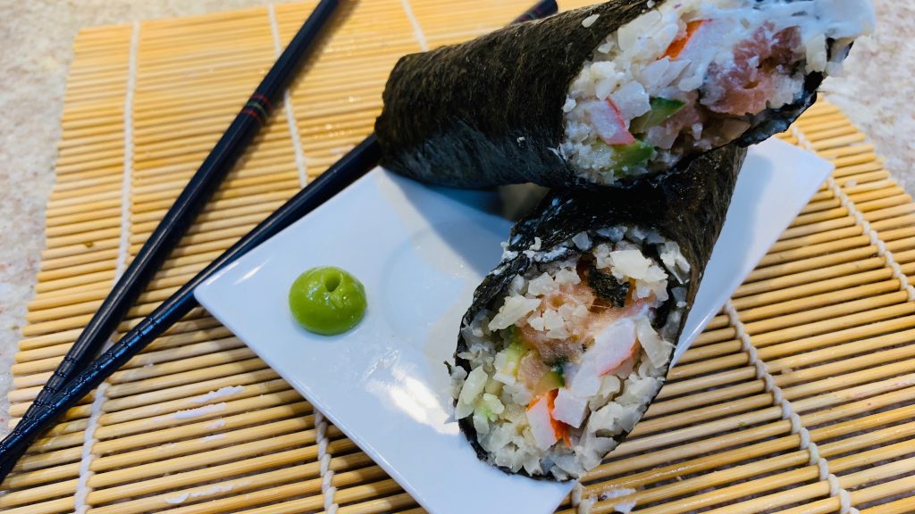 Cauliflower Rice Sushi