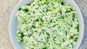 Lime and Cilantro Coleslaw