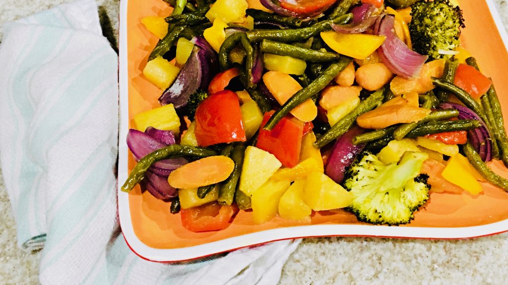 Oven Roasted Hawaiian Vegetables