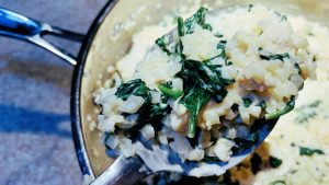 One Pan Chicken Florentine