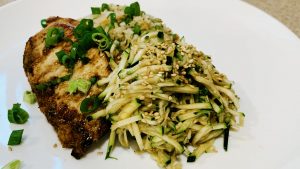 Asian Zucchini Slaw