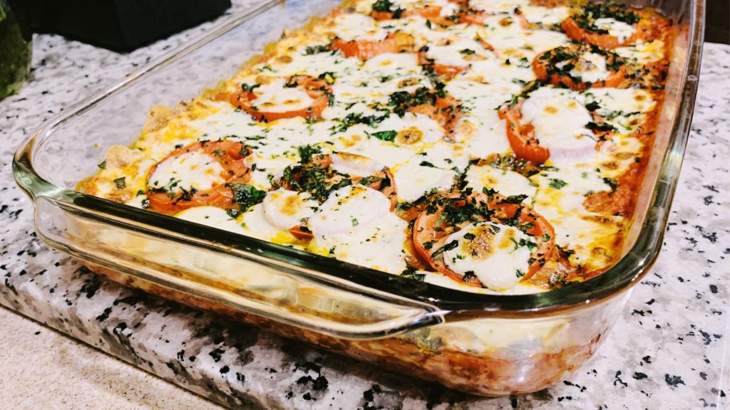 Keto Pizza Casserole