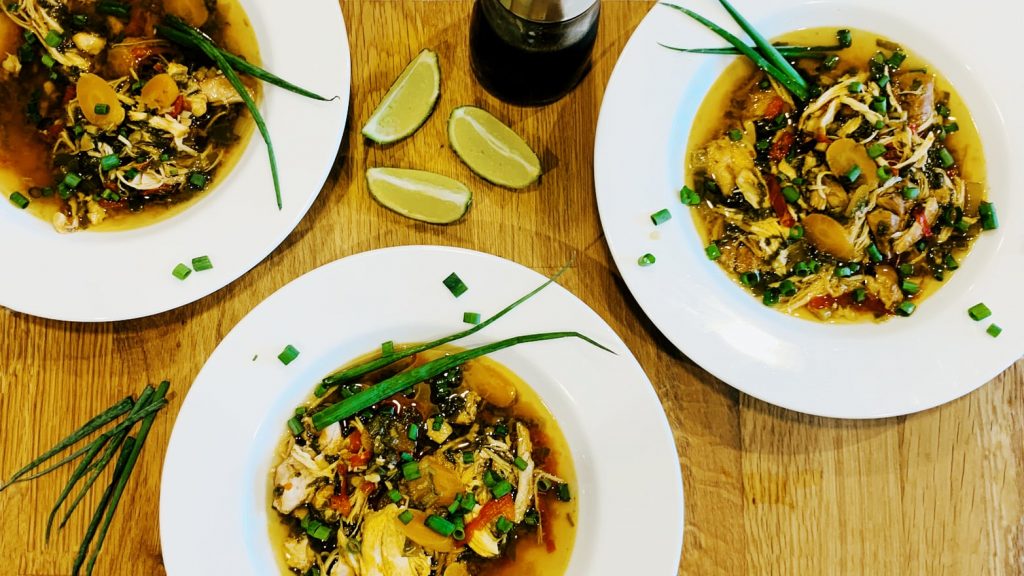 Instant Pot Thai Lemongrass Soup